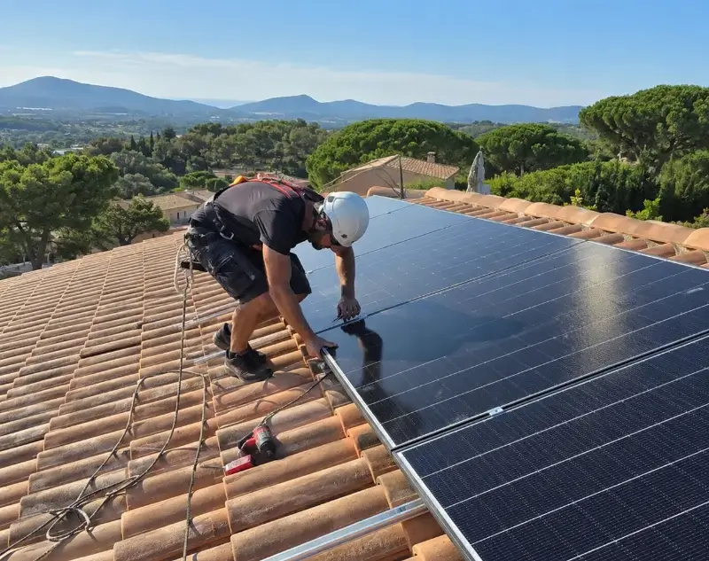 Installateur panneaux solaires Châteauneuf-du-Pape — pose photovoltaïque sur toiture