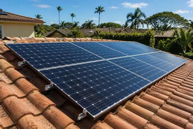 Installation de panneaux solaires à Châteauneuf-du-Pape